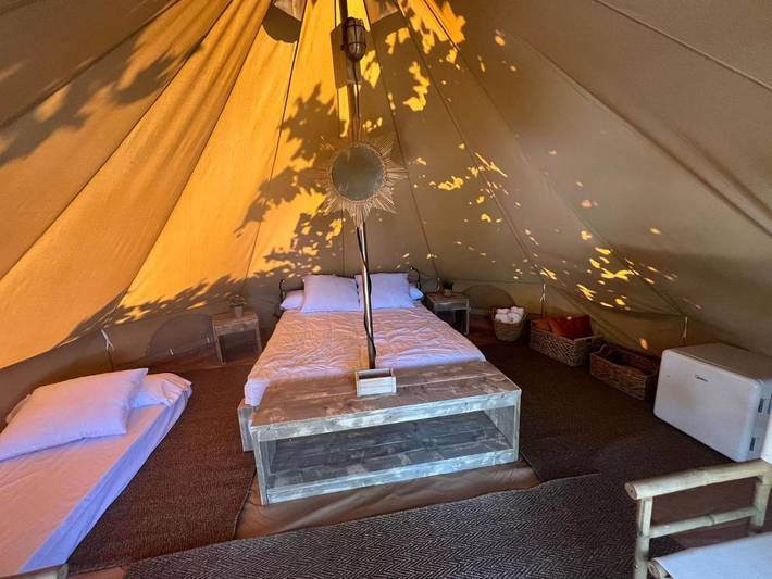 Camping für 3 Personen, mit Terrasse und Garten in Galicien - 4