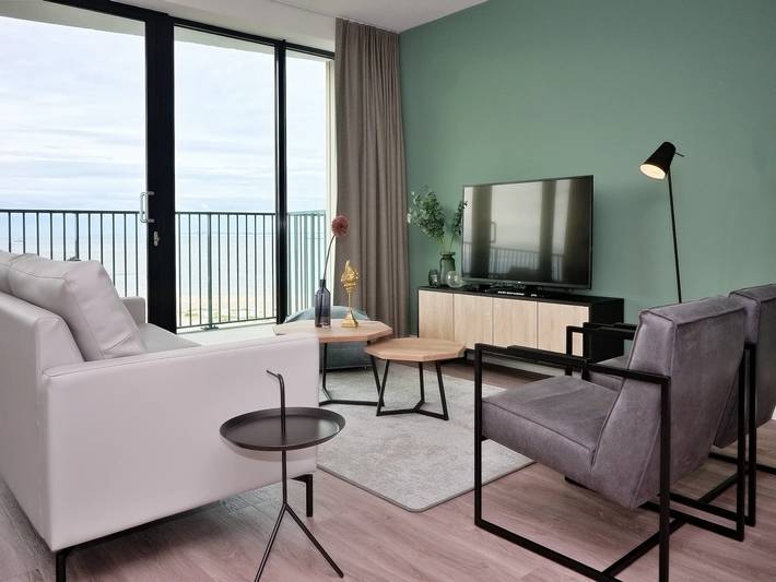 Vakantieappartement voor 4 personen, met balkon, kindvriendelijk in Breskens