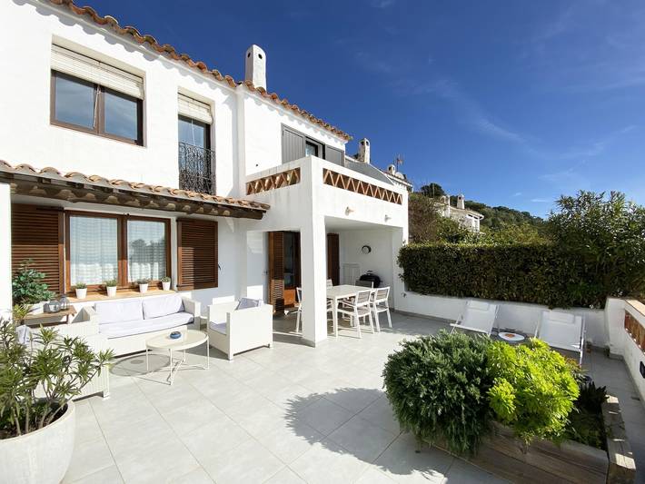 Location de maison mitoyenne avec piscine à Begur, Sa Tuna in sa Tuna, Begur