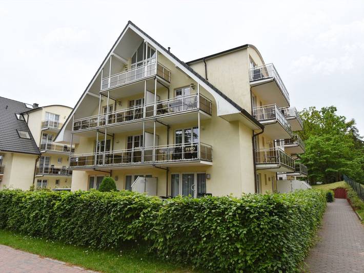Vakantiewoning voor 4 personen, met balkon in Baabe