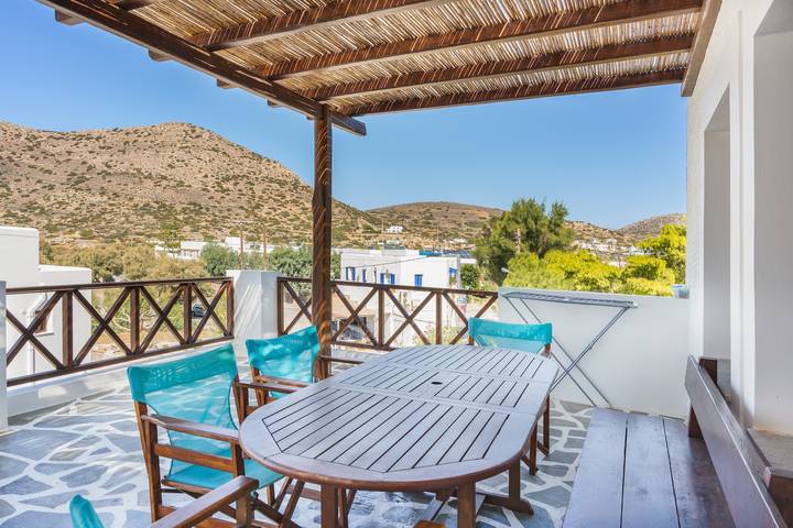 Gîte pour 8 personnes, avec jardin et balcon, animaux acceptés dans Syros - 4