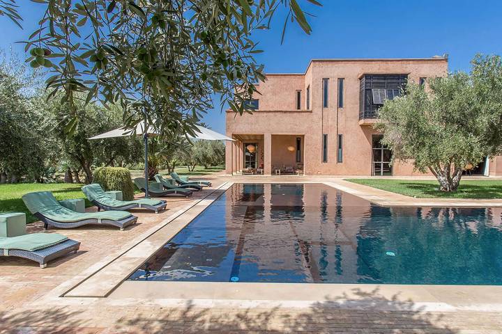 Villa für 12 Personen, mit Garten in Marrakesch