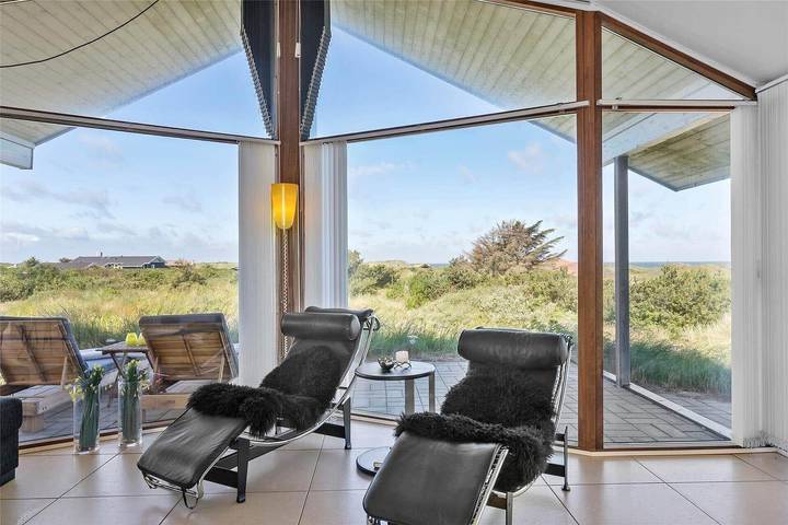 Ferienhaus mit Meerblick für 8 Personen, mit Whirlpool und Sauna sowie Terrasse in Grønhøj Strand - 3