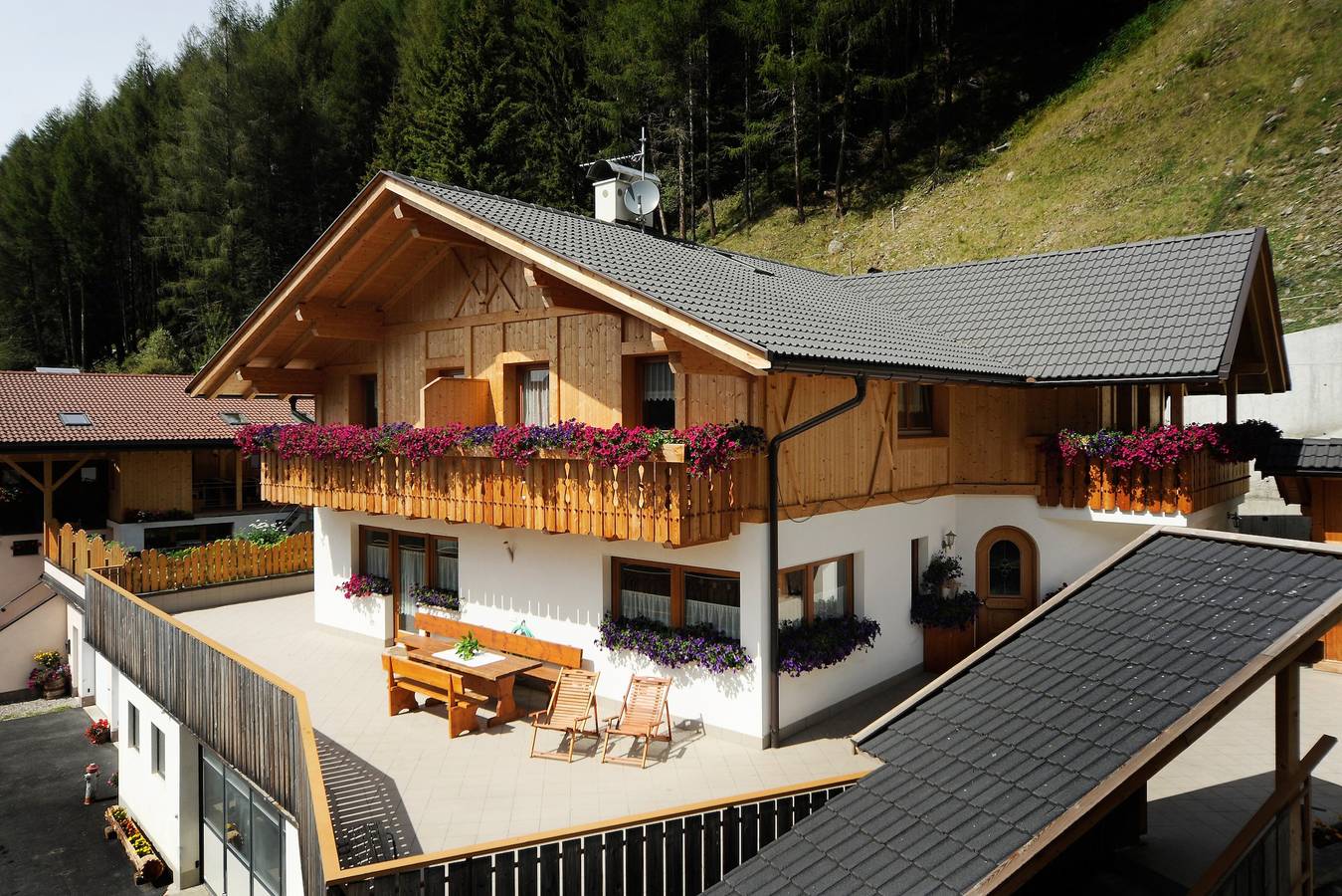 Ganze Wohnung, Ferienwohnung "Bergblick Hinterproslhof" mit Bergblick, Balkon & Wlan in Sarntal, Sarntaler Alpen