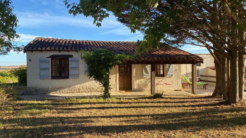 Maison de vacances pour 4 personnes, avec vue et jardin - 1