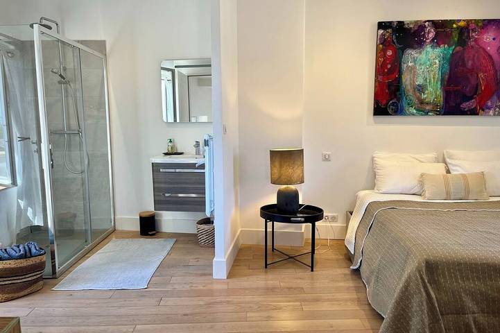 Beautiful 16c home with stunning views of palais des Pape, private terrace. in Villeneuve-lès-Avignon, Nimes und Umgebung