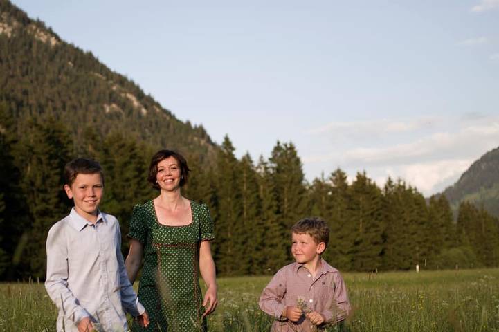 Ferienwohnung für 2 Personen, mit Garten und Sauna in Wängle