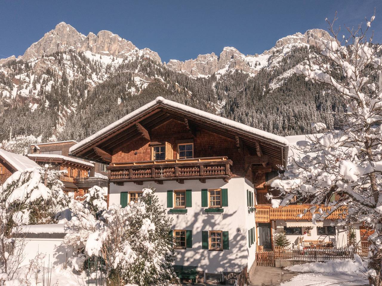 Ganze Wohnung, Klimbim Wohnen und Erleben Rosina in Nesselwängle, Allgäuer Alpen (Österreich)