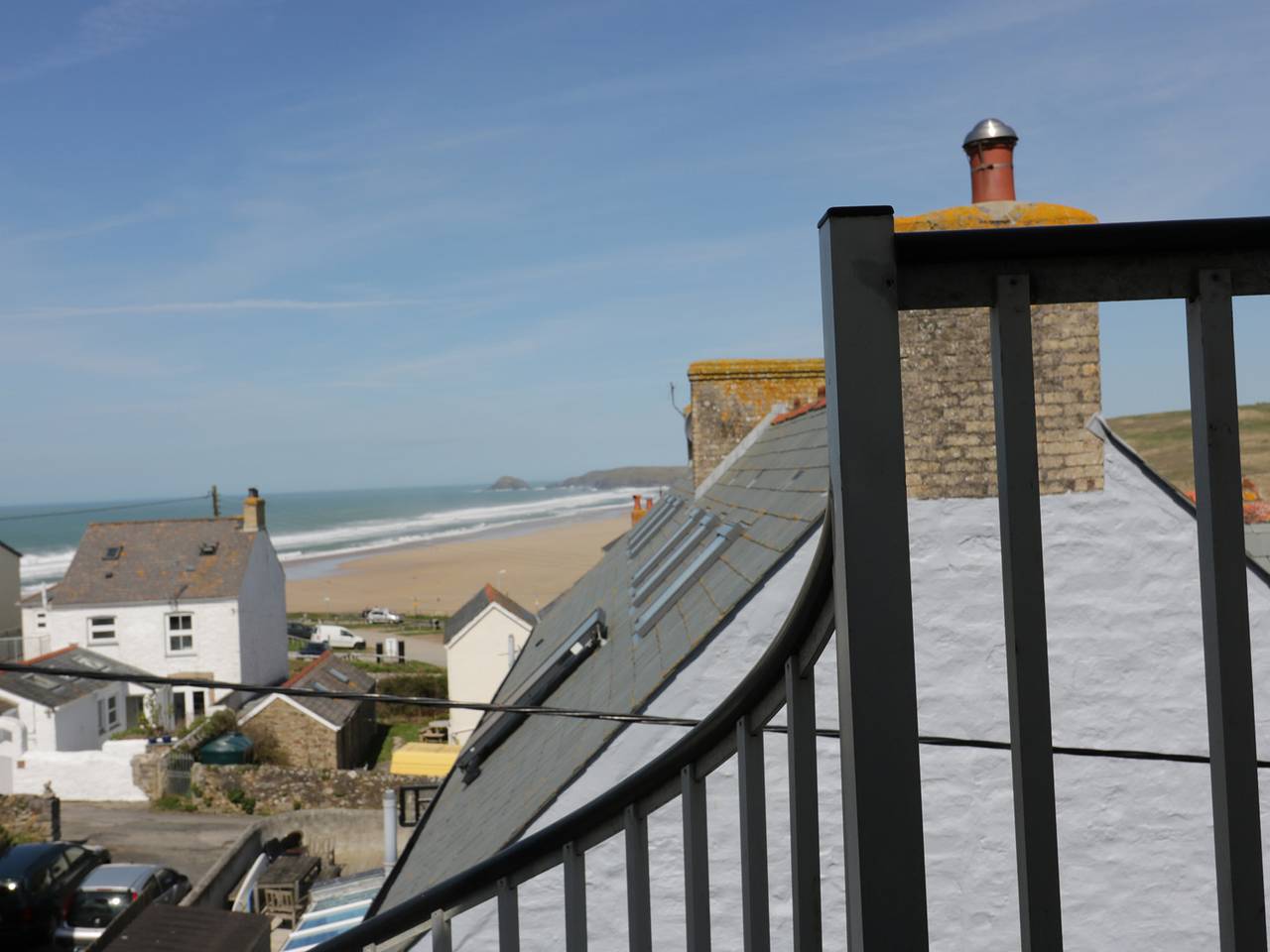 Spiral View in Perranporth, Cornwall