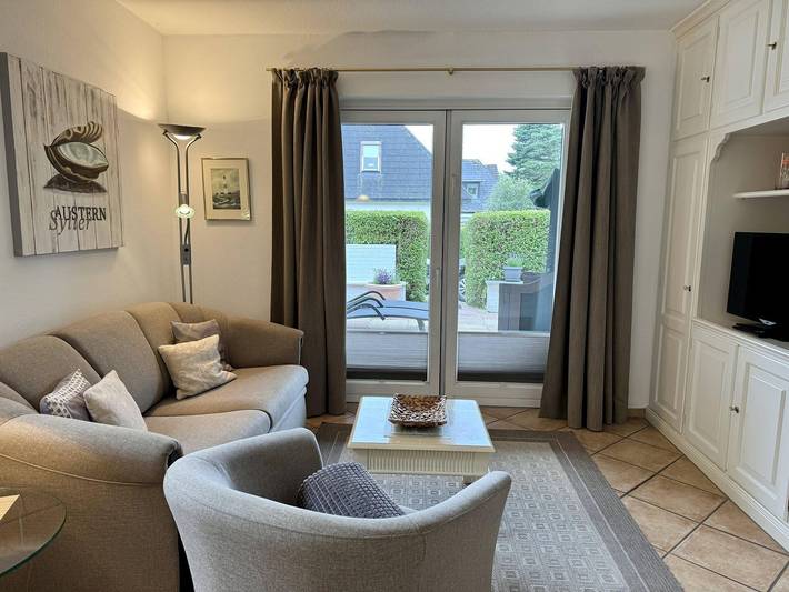 Ganze Wohnung, Schöne 2-Zimmer-Ferienwohnung mit Terrasse, ruhig und strandnah gelegen in Westerland, Sylt (Gemeinde)