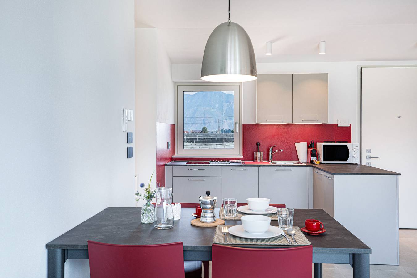 Ganze Wohnung, Bike Apartments Curti "Abendrot" mit Sonnenterrasse & Alpenpanorama in Leifers, Südtirol