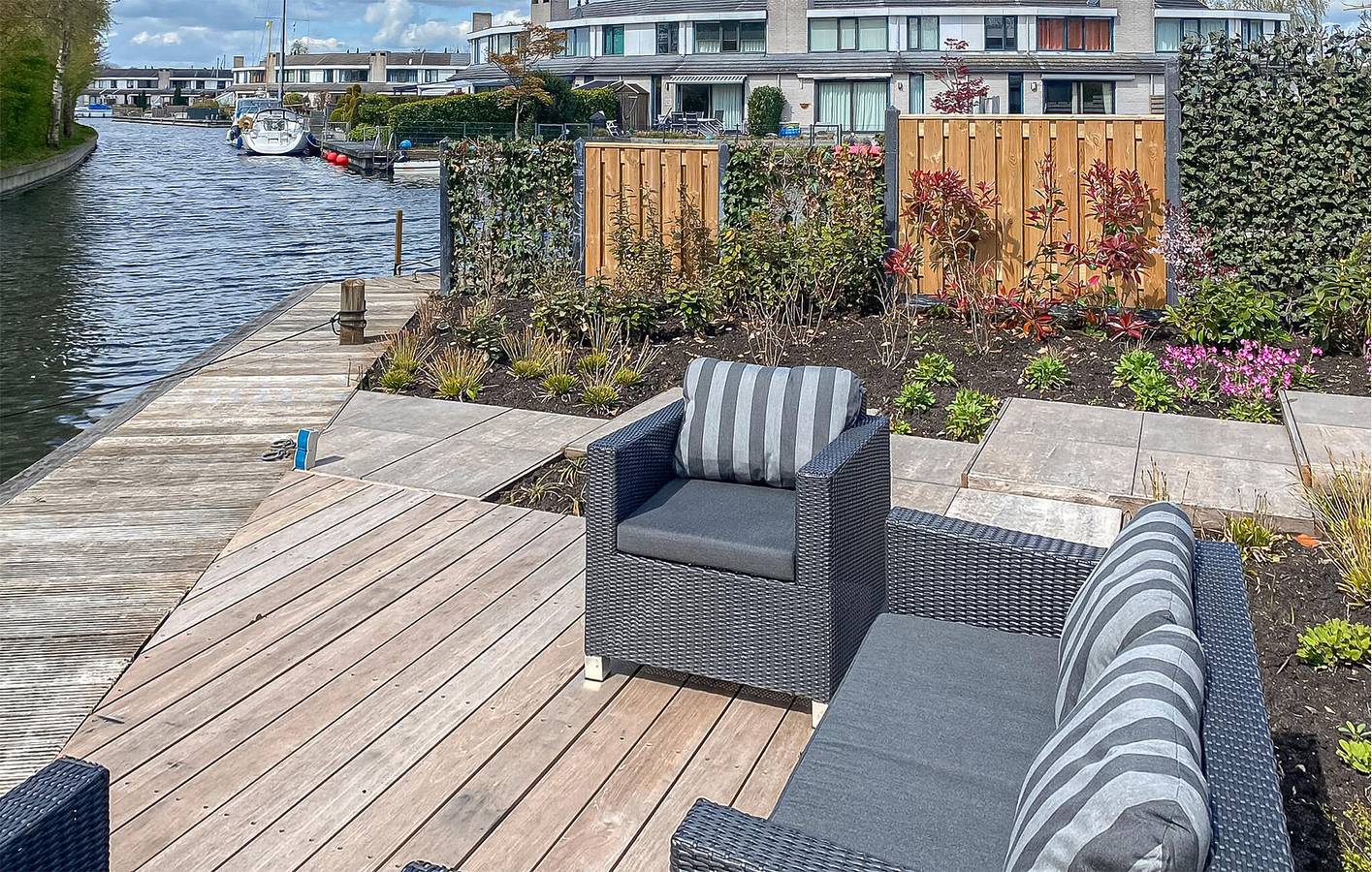 Ferienhaus für 5 Personen mit Terrasse in De Friese Meren, Ijsselmeer