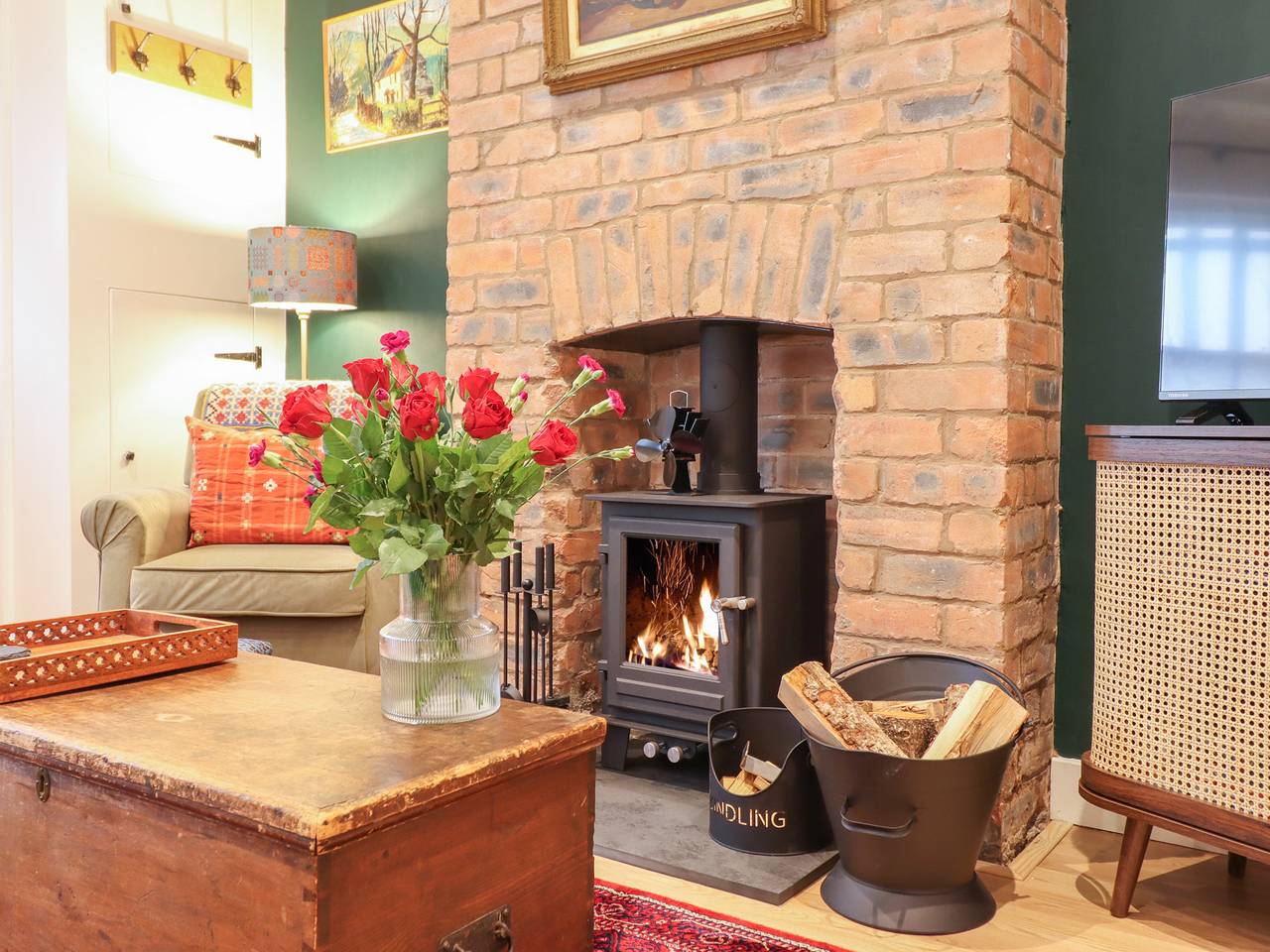 Log Cabin for 4 People in Llangollen, Denbighshire