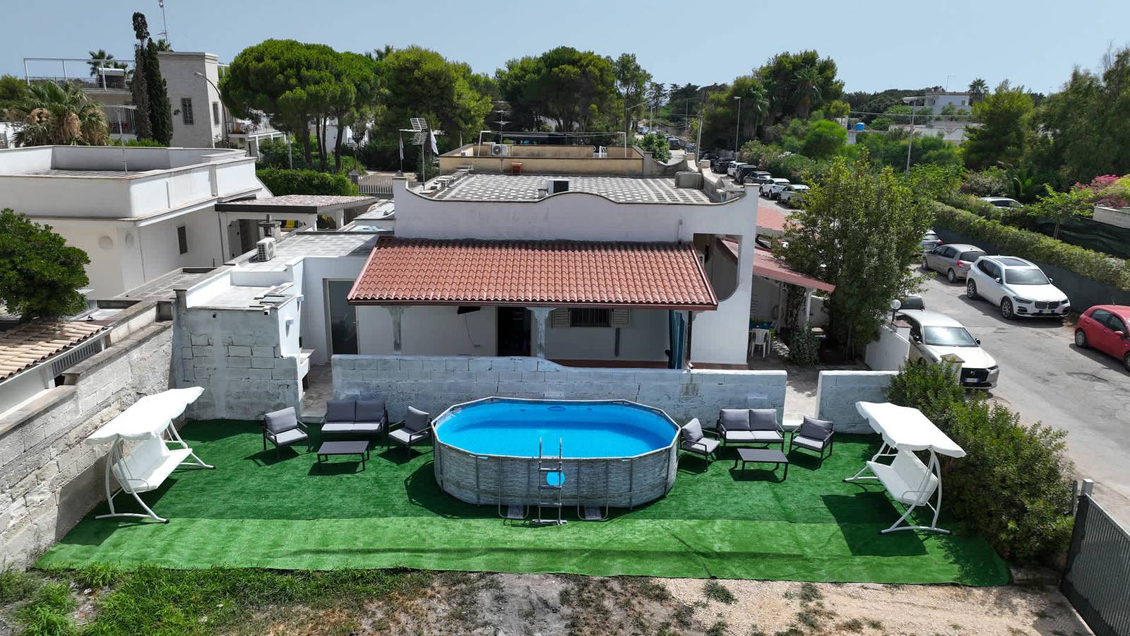 Villa per 8 persone con giardino in Porto Cesareo, Golfo di Taranto