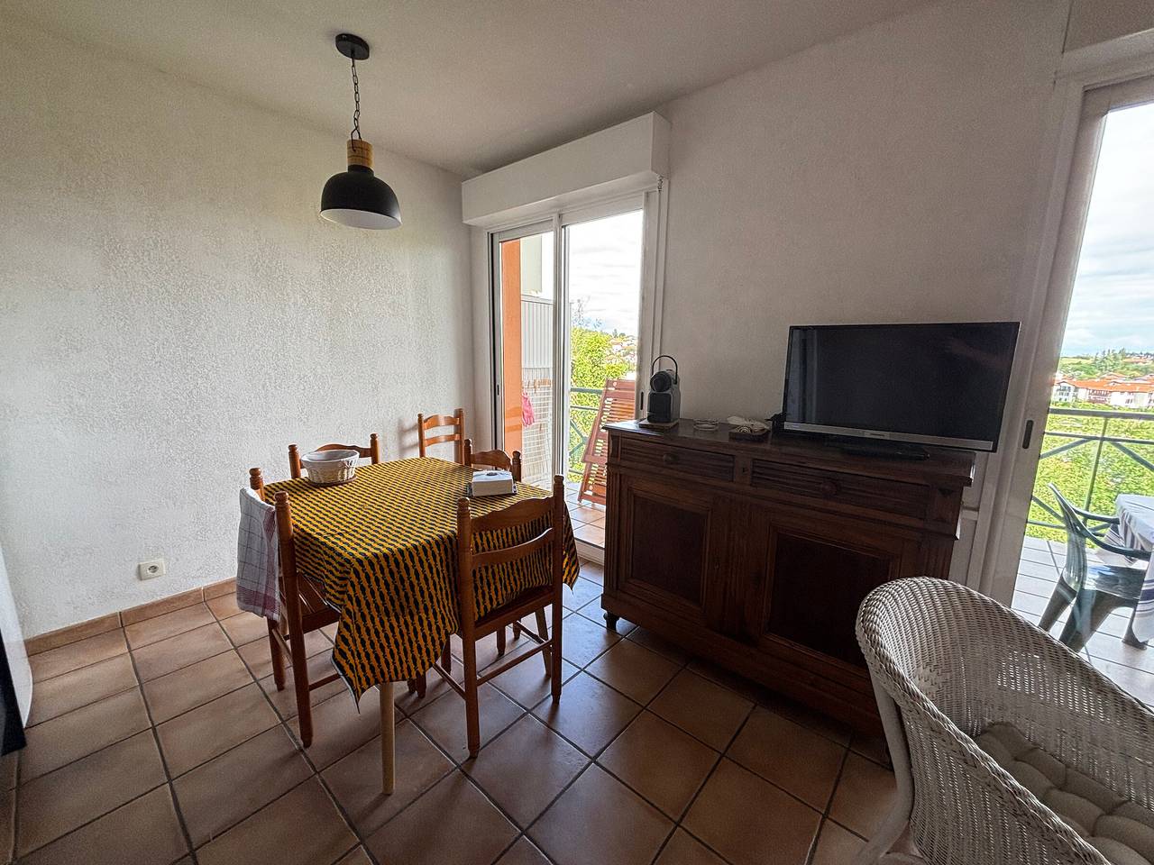 Apartamento entero, Apartamento 6 pers con vista a Socoa y terraza in Ciboure, Region de Bayona