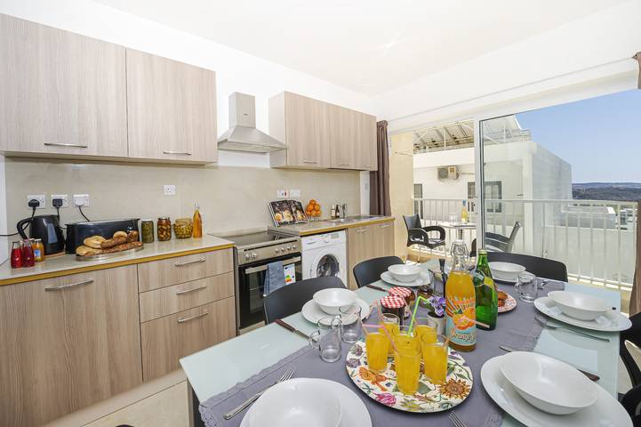 Gîte pour 6 personnes, avec balcon dans Mellieha - 4