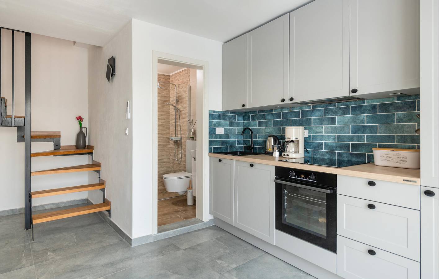 Gemütliche 100 m² große Ferienwohnung mit Pool, Terrasse und WLAN in der Nähe von Kanfanar in Žminj, Zentralistrien