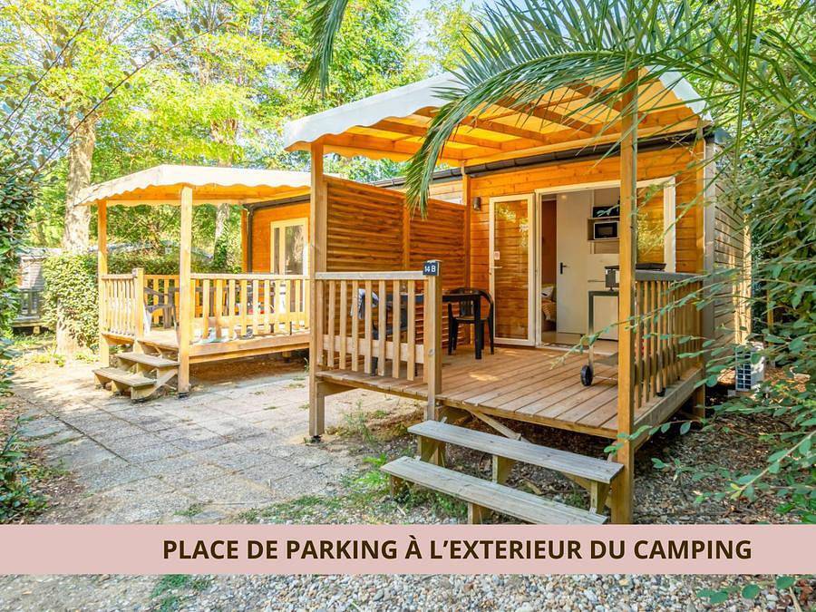 Camping Ushuaïa Villages Les Fougères - Mobilheim 2 personen - 1 Schlafzimmer Reihenhaus Or ohne Parkplatz in Rivedoux-Plage, Ile de Re