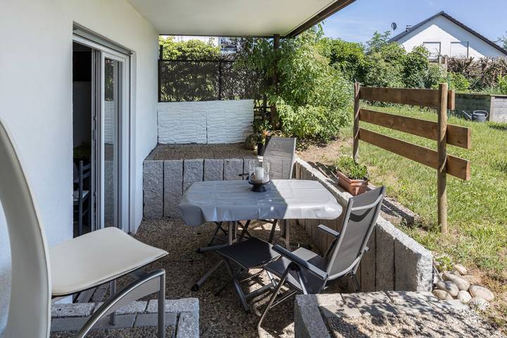 Ferienwohnung für 6 Personen, mit Garten