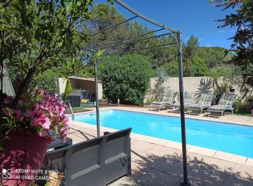 Chambre d’hôte pour 2 personnes, avec piscine et jardin, animaux acceptés dans le Gard