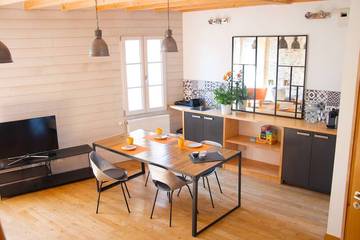 Gîte pour 6 personnes, avec terrasse et jardin, animaux acceptés à Ancenis