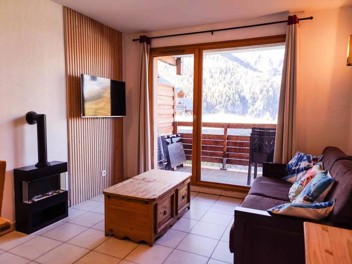 Chalet pour 4 personnes, avec Balcon et Piscine à Les Orres - 2