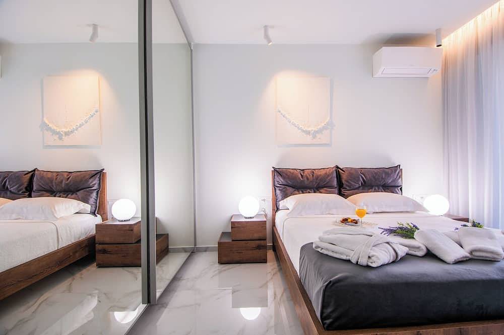 Appartement entier, Oikos luxury central apartment in Plage d'Almyros (Agios Nikolaos), Crète du Nord