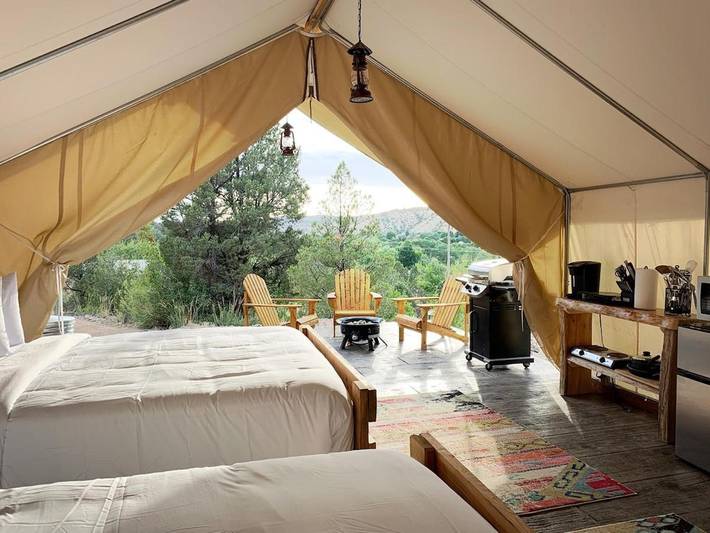 Tent voor 5 personen, with whirlpool and terras as well as zwembad - 1