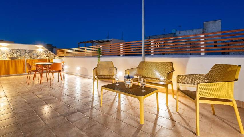 Vakantiewoning voor 6 personen, met terras en uitzicht op Favignana