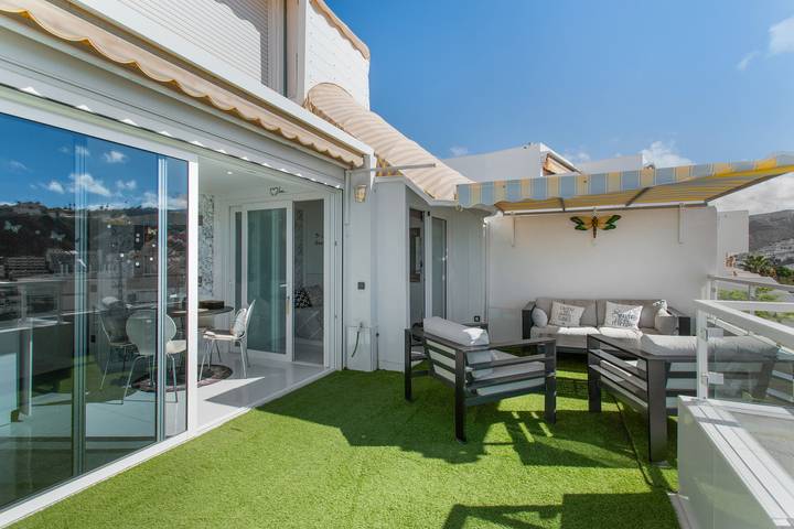 Ferienwohnung für 3 Personen, mit Balkon und Kinderpool in Puerto Rico (Gran Canaria) - 4