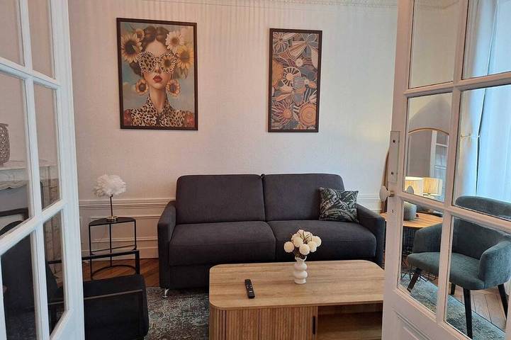 Gîte pour 4 personnes dans Paris Rue Sextius Michel