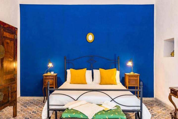 Appartamento per 4 persone, con piscina per bambini e giardino nonché piscina e panorama, adatto a famiglie con bambini in Boscotrecase