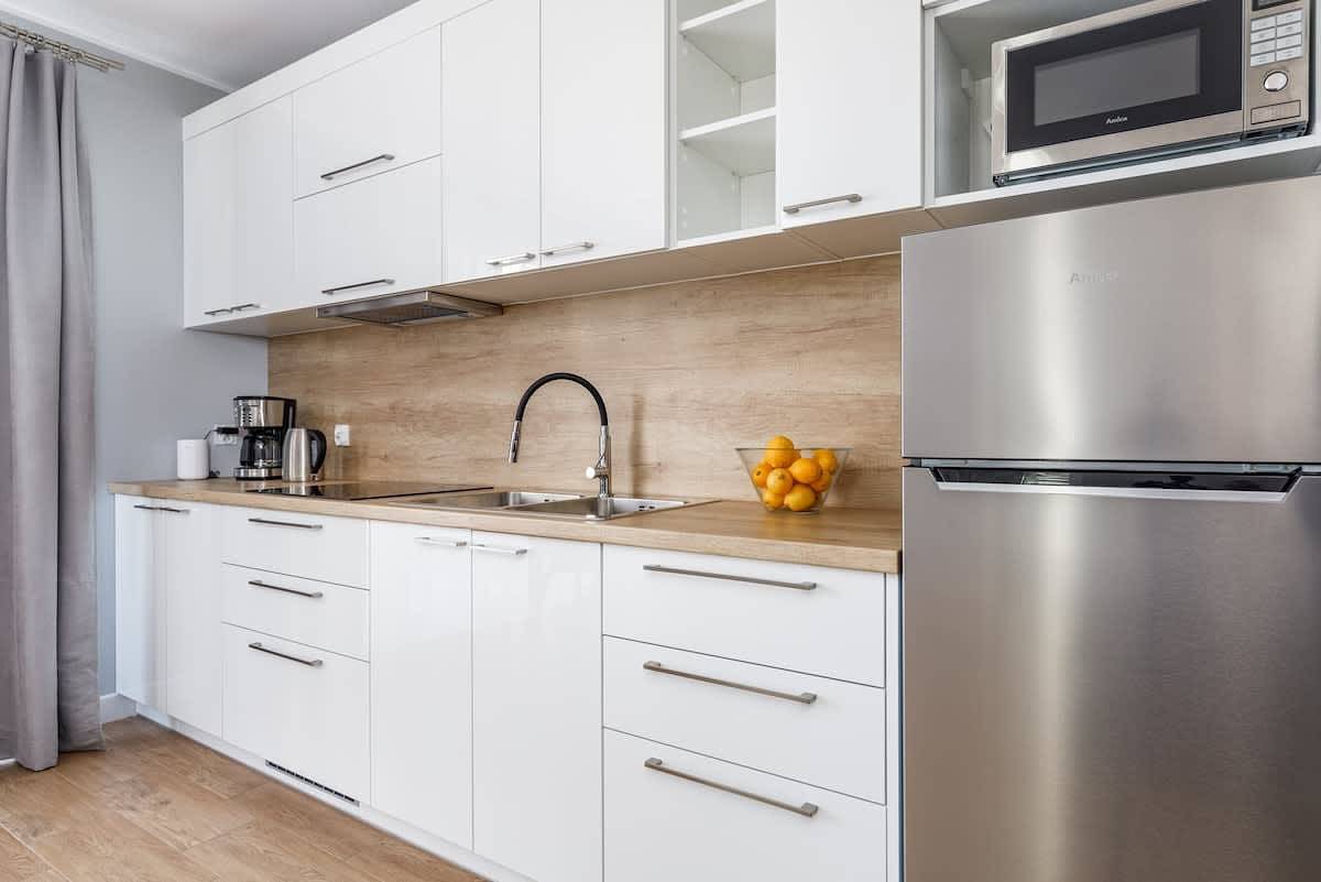 Cały apartament, Apartament wakacyjny dla 4 osób z balkon/ taras in Międzywodzie, Wyspa Wolin