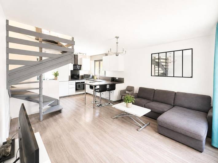 Gîte pour 6 personnes, avec balcon à Ambilly - 3
