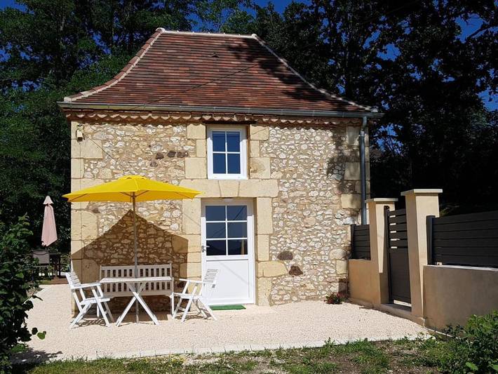 Maison de vacances pour 2 personnes, avec jardin ainsi que jacuzzi et terrasse