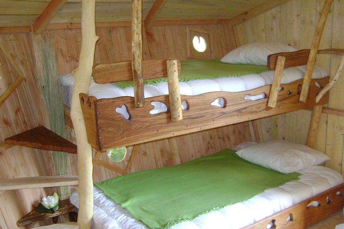 Cabanes dans les arbres et avec Spa privatif - cabanes 2 personnes in Chalais (Indre), Région de Le Blanc