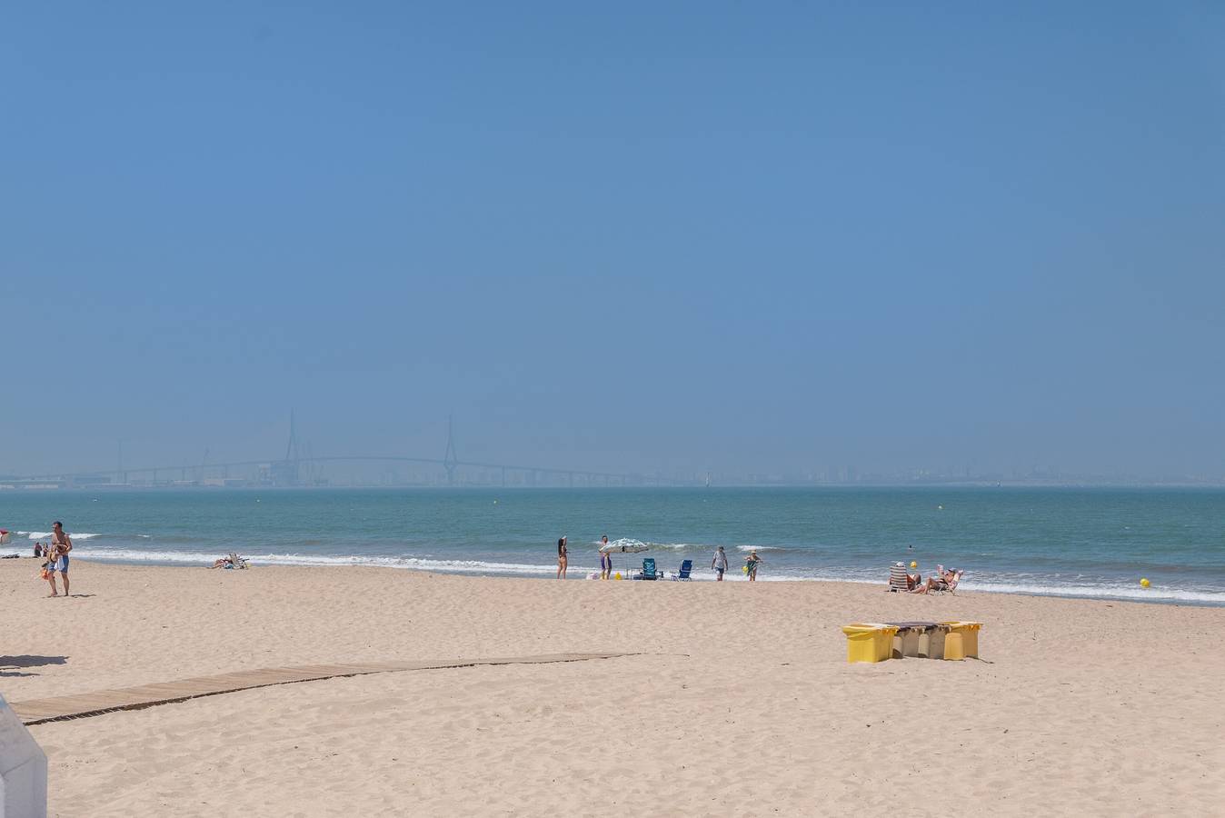 Appartement entier, Appartement 'Valdelagrana Primera' avec vue mer, Wi-Fi et climatisation in Valdelagrana, El Puerto de Santa María