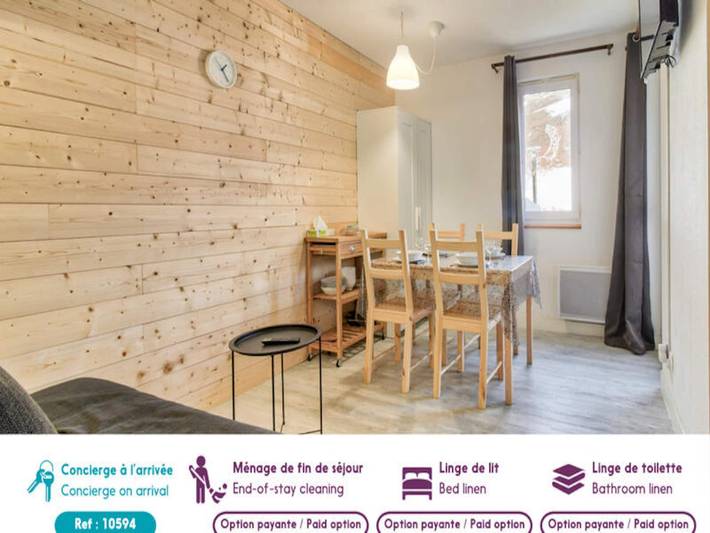 Gîte pour 4 personnes, avec balcon, adapté aux familles dans Col De Val Louron Azet - 2