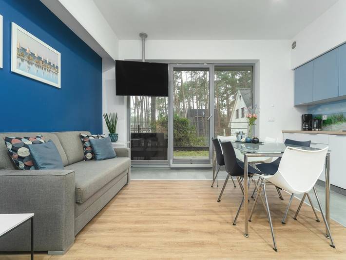 Ferienwohnung für 6 Personen, mit Whirlpool und Garten sowie Sauna in Polnische Ostsee