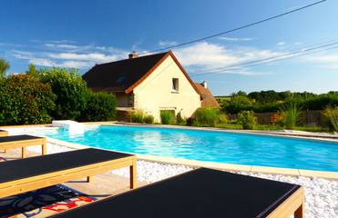 Chambre d’hôte pour 2 personnes, avec piscine dans Côte-d'Or