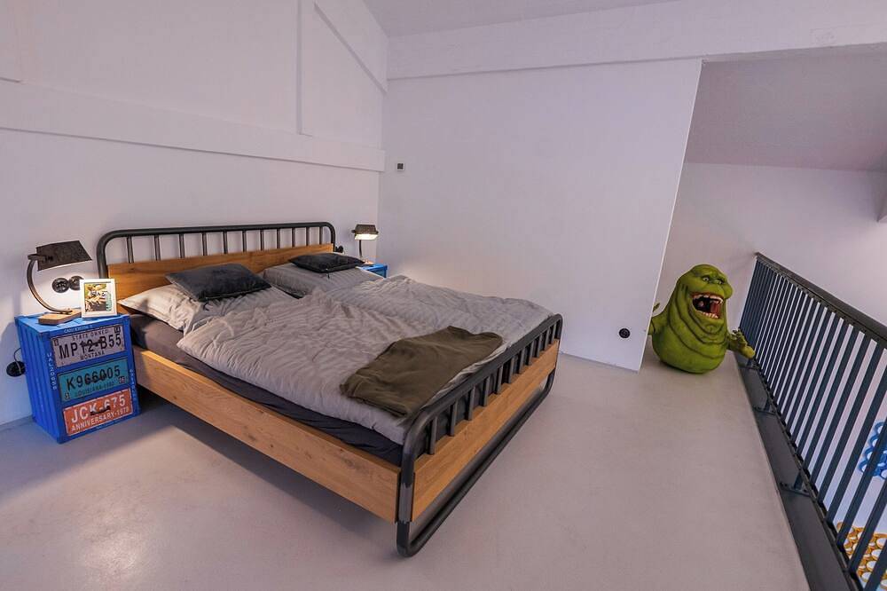 Geheel appartement, E-Loft in the high-voltage room Altes Wasserwerk Tecklenburg special vacation apartment in Tecklenburg, Münsterland