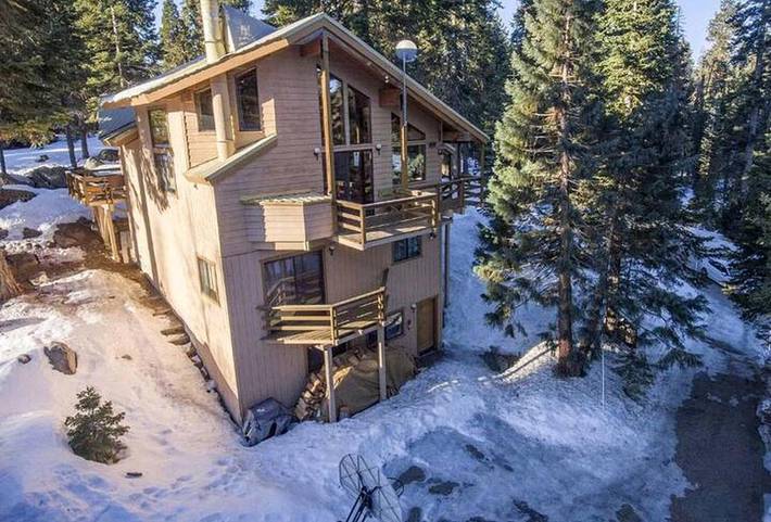 Natuurhuisje voor 6 personen, met terras en tuin, met huisdier in Sequoia National Park