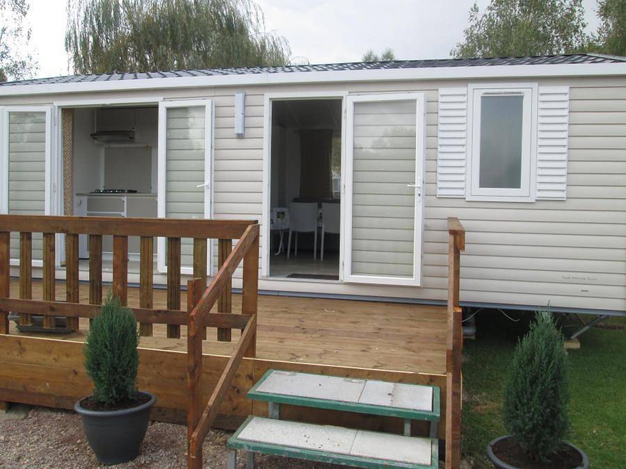 Camping La Tuilerie - Mobilhome 6 personas - Riviera in Vic-sur-Seille, Château-Salins region