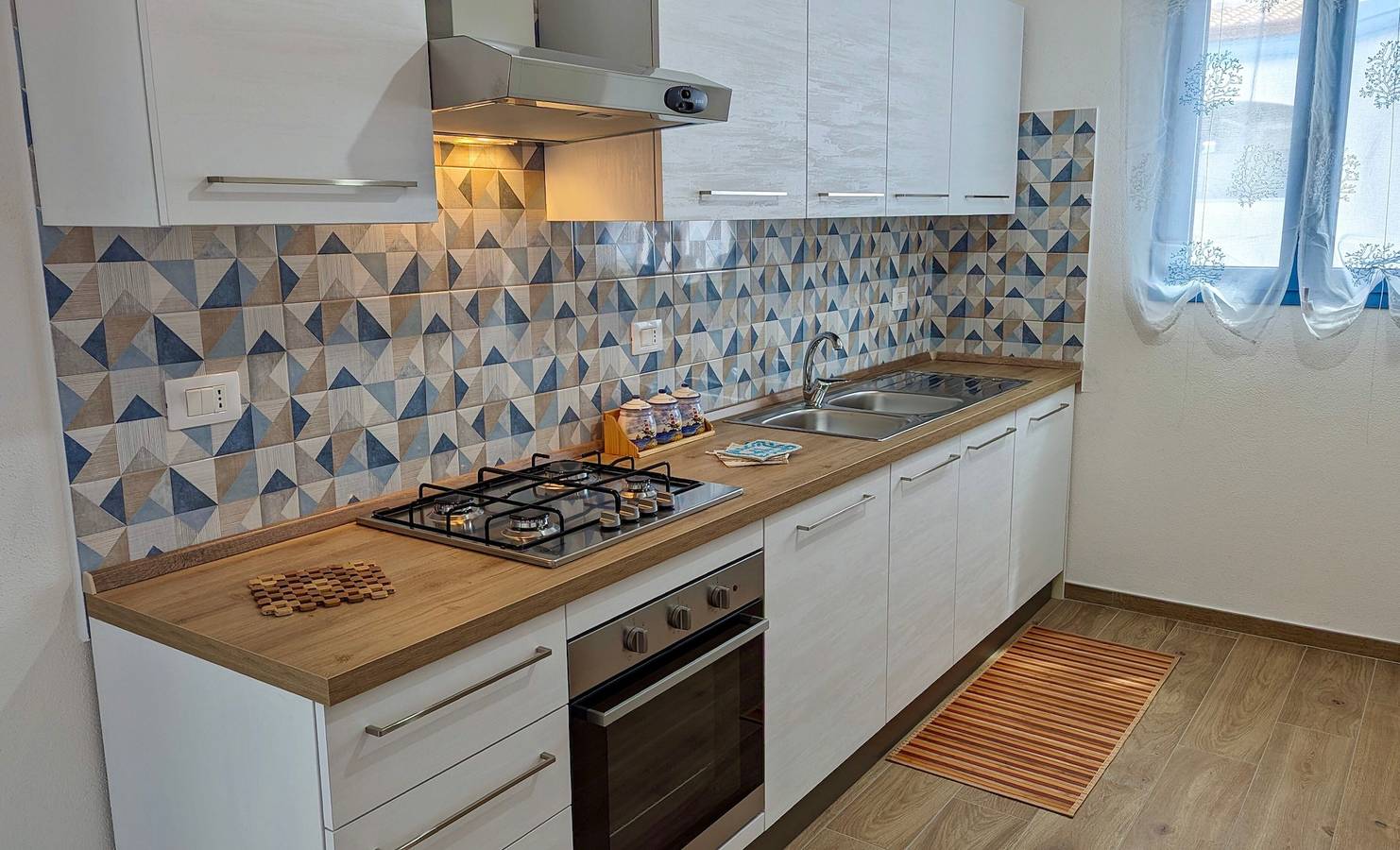 Private owned Apartment with Spectacular Sea View in La Caletta Sardinia - 2 bedrooms 3 beds 1 bath in La Caletta, Siniscola