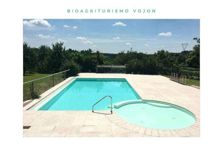 Appartamento per 2 persone, con Terrazza e Giardino nonché Piscina e Panorama a Ponti sul Mincio