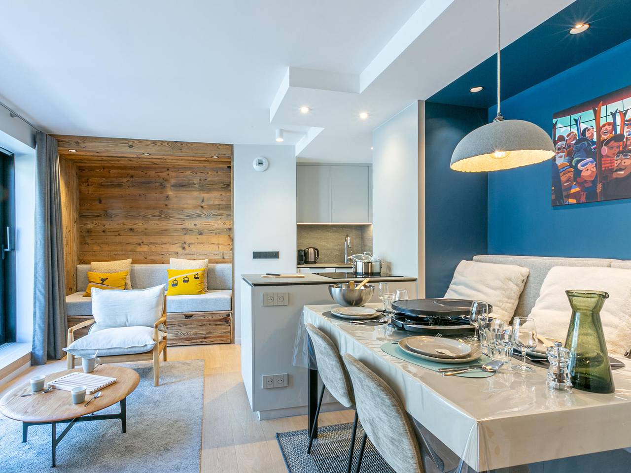 Apartamento entero, Elegante residencia nueva con wifi y garaje, al pie de las pistas en Val-d'Isère in Val-d'Isère, Parque Nacional de Vanoise