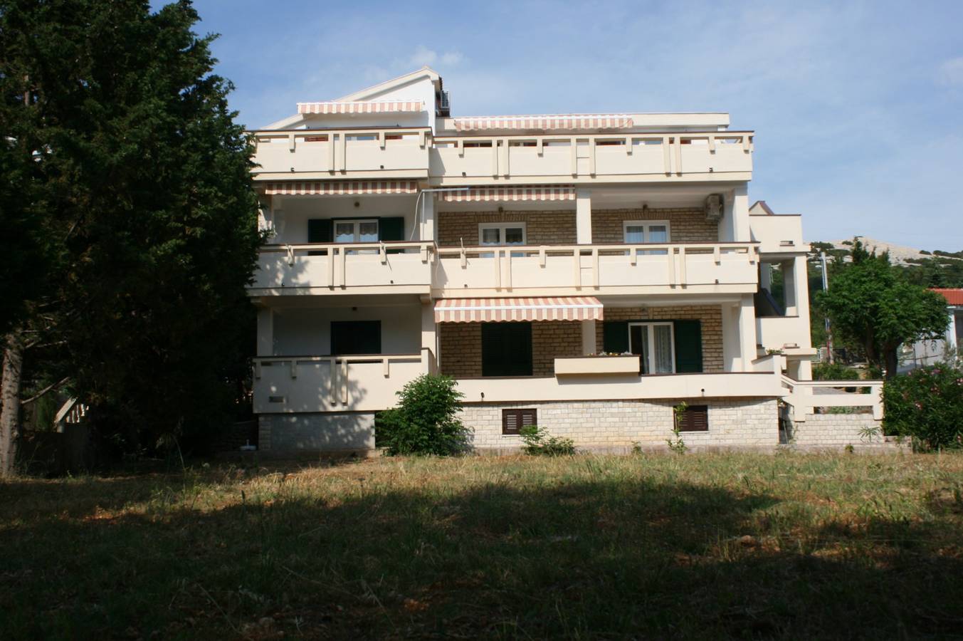Ganze Wohnung, 1-Zimmer-Ferienwohnung am Strand Stara Novalja, Pag A-6375-e in Stara Novalja, Pag