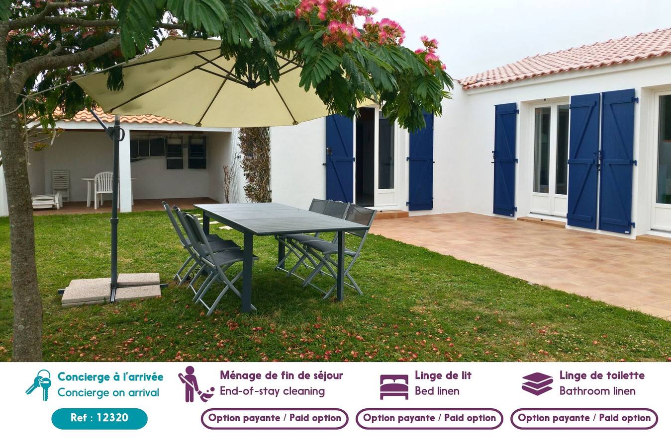 Maison pour 10 avec jardin à Noirmoutier in Noirmoutier-en-l'Île, Noirmoutier