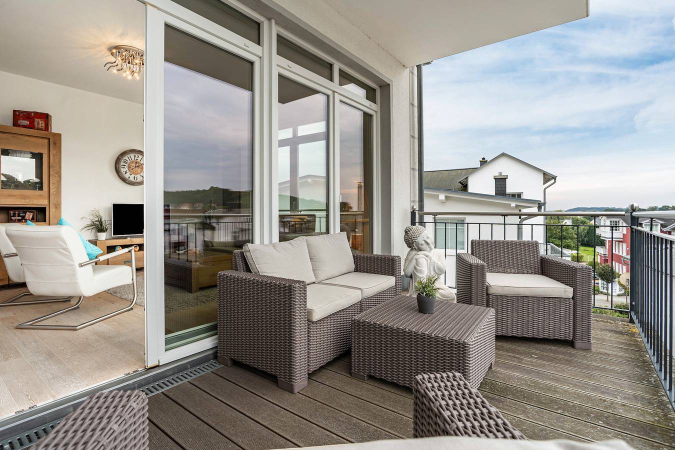 Apartamento entero, Apartamento 'Wohnung Wilma - Villa Wiederkehr' con balcón in Sellin, Rügen