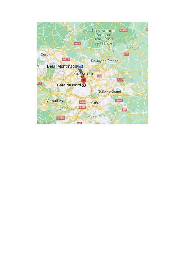 Gîte pour 3 personnes, avec vue et jardin, animaux acceptés à Deuil-la-Barre - 3